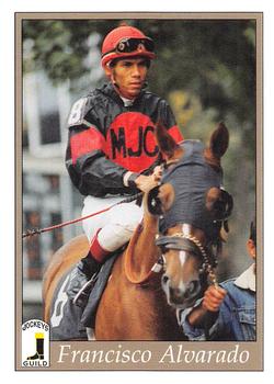 1996 Jockey Star Jockeys' Guild #37 Francisco Alvarado Front
